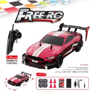 RTR Mustang 1:14 4WD RC Drift Car – High Speed Remote Control